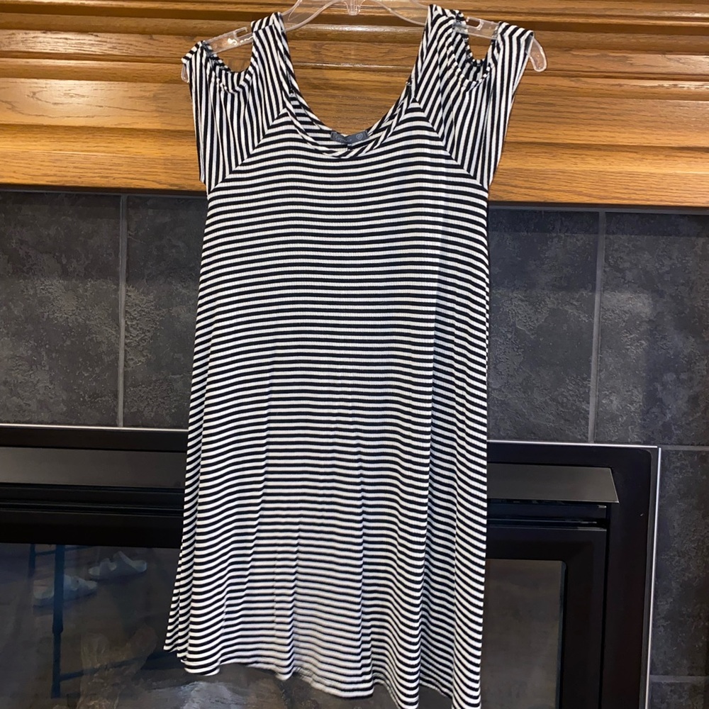 Black & White Shift Dress
